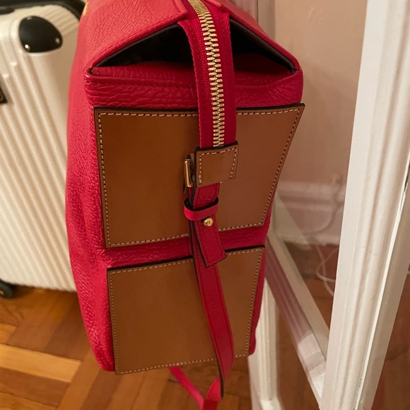 Cerruti 1881 Leather Bag , red, new - Picture 2 of 8